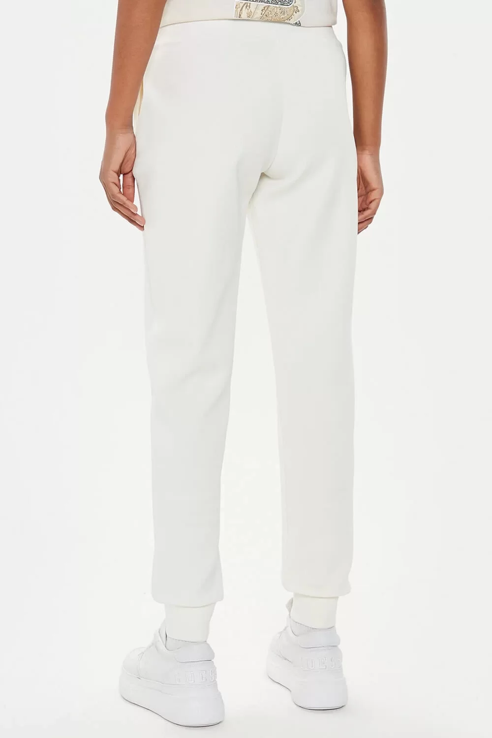 Guess Olympe Long Pants Kadın Beyaz Eşofman Altı V4YB08KCAY2-G6K5