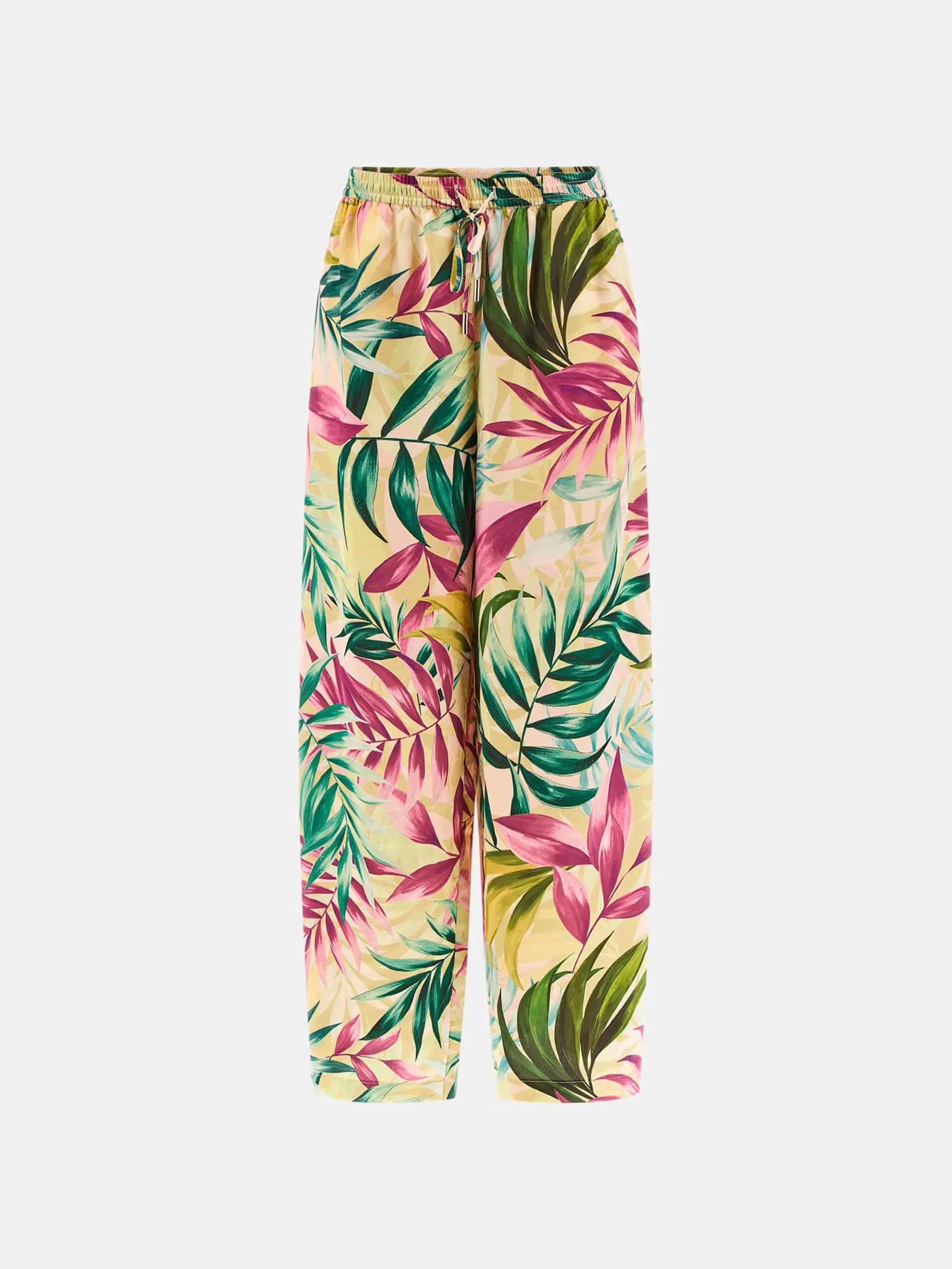 Guess INES WIDE LEG JOGGER Kadın Çok Renkli Pantolon W5GB11WH9C2-P8FY