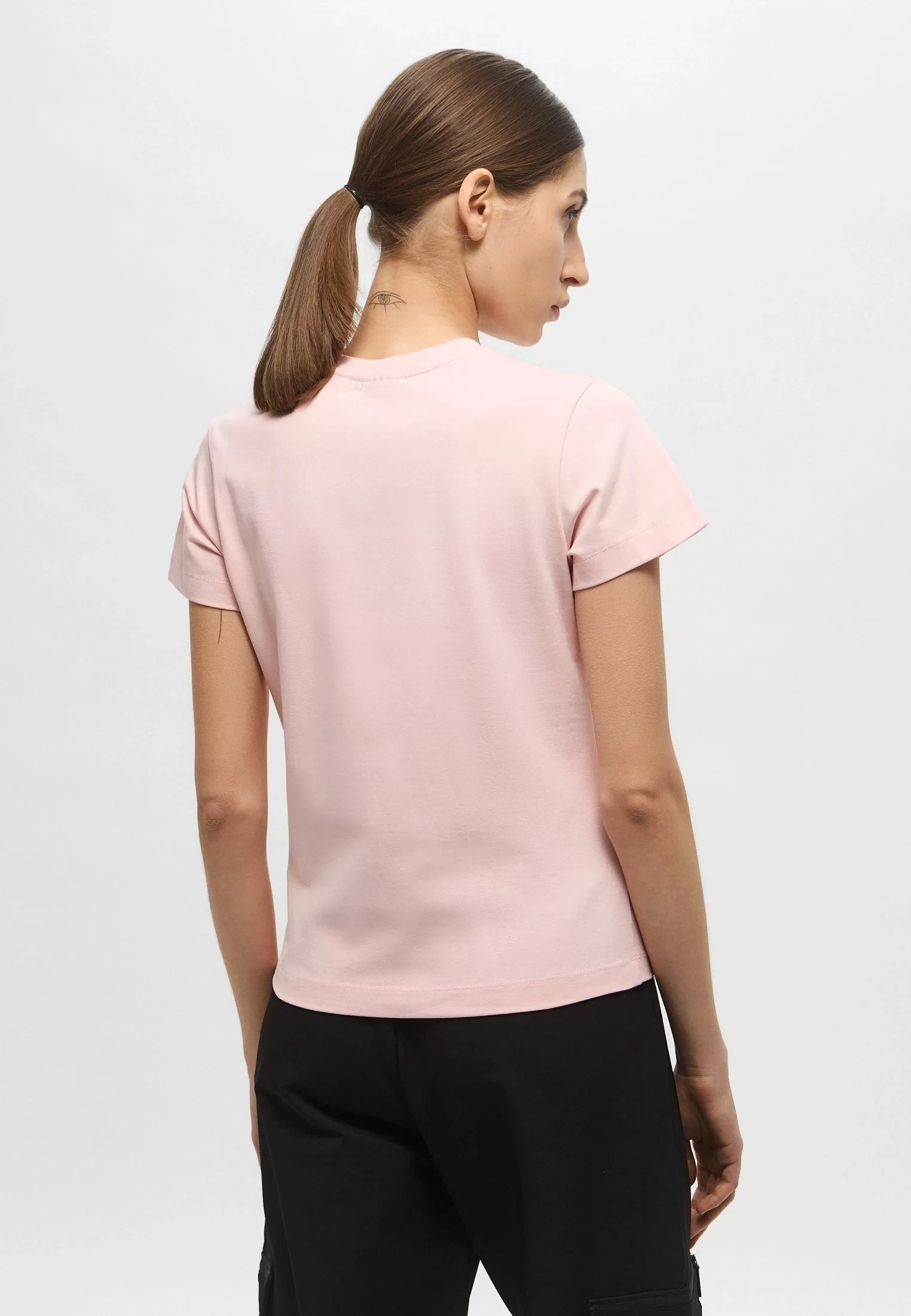Guess COLETTE SS TEE Kadın Pembe T-shirt V4YI21KCDH1-G66B