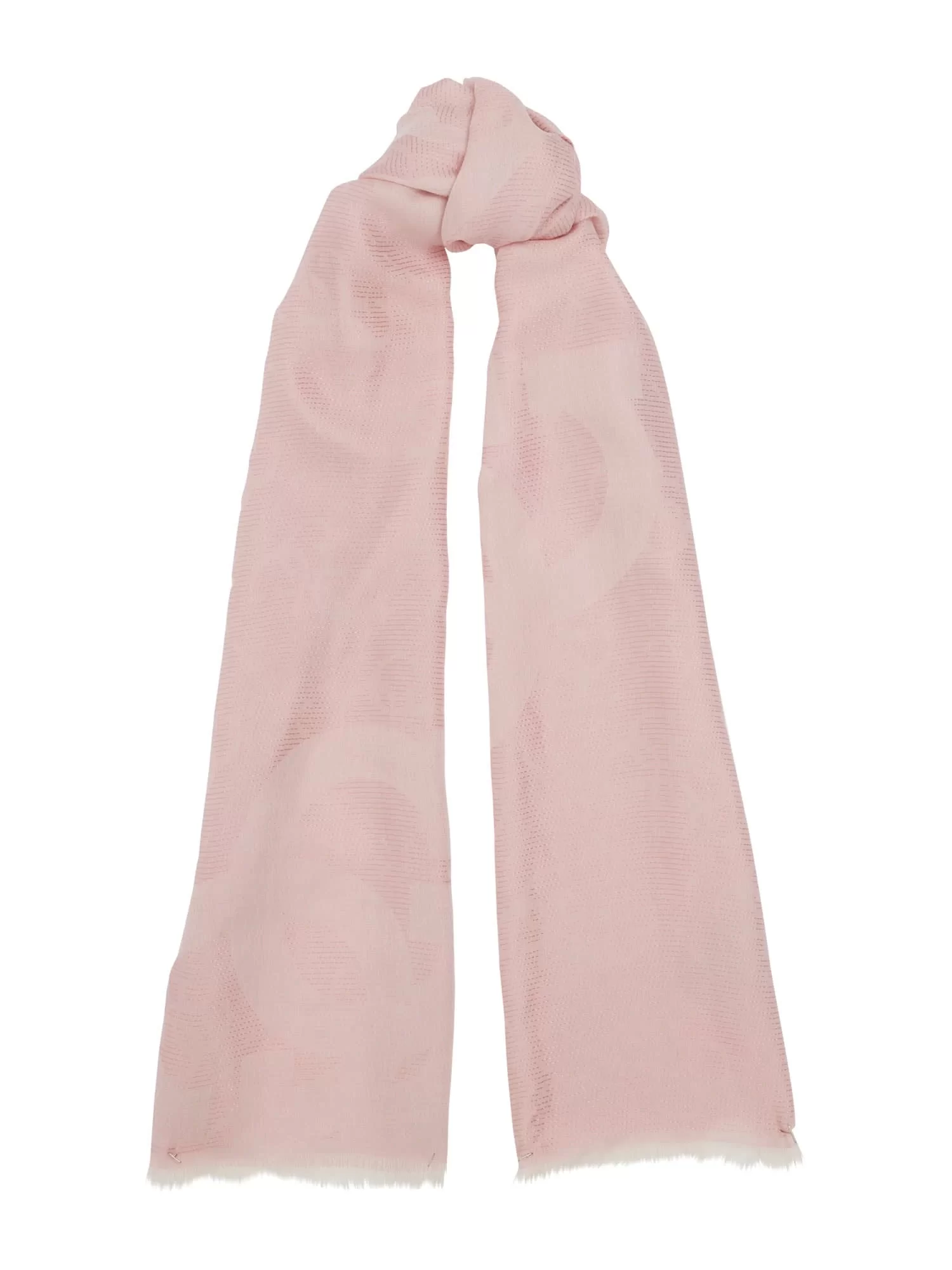 Guess SCARF JAQUARD LG 4G MP 80X190 Kadın Pembe Şal AW5265COT03-ROS