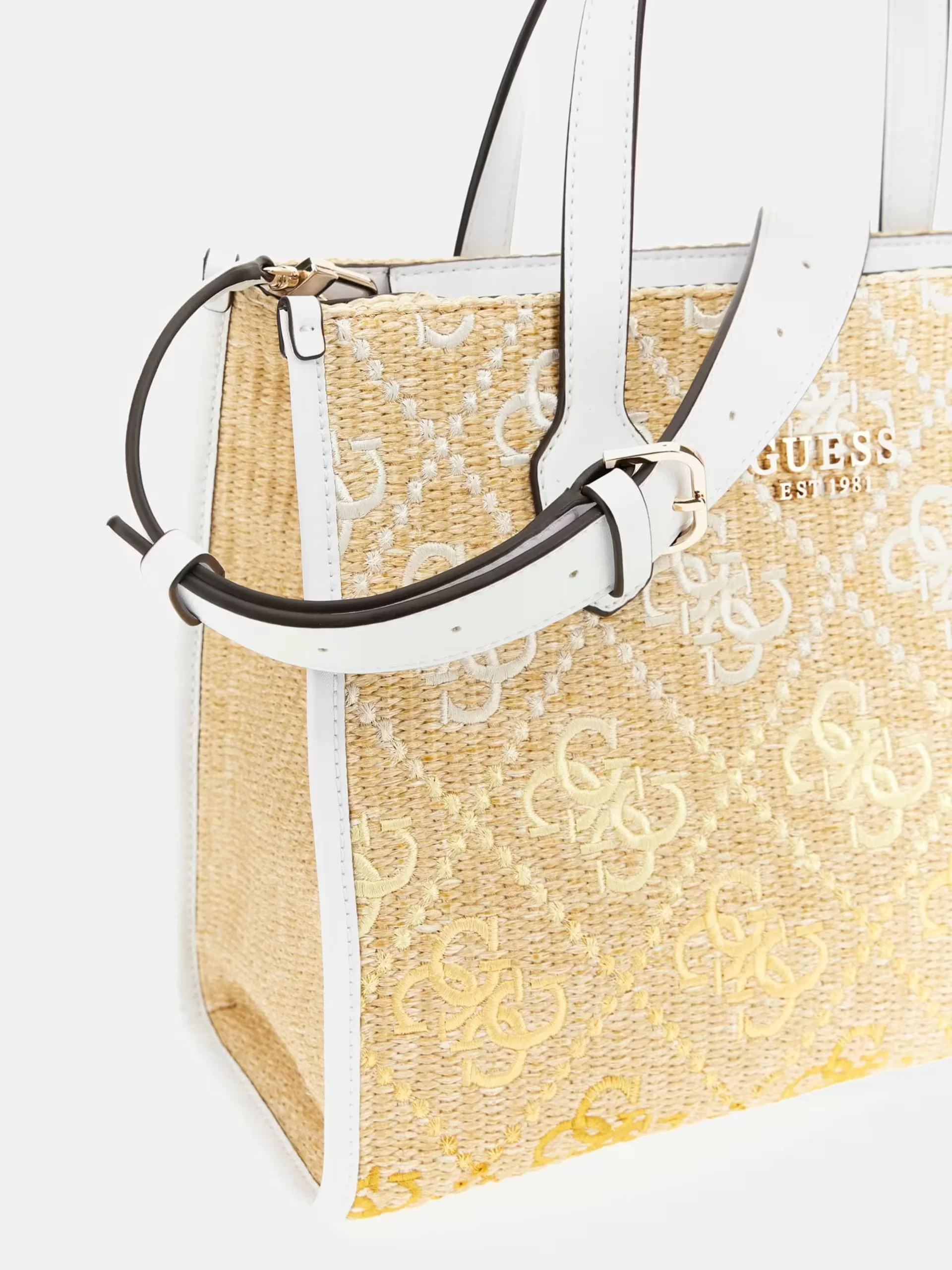 Guess SILVANA 2 COMP TOTE Kadın pembe El Çantası HWSW8665220-CIO