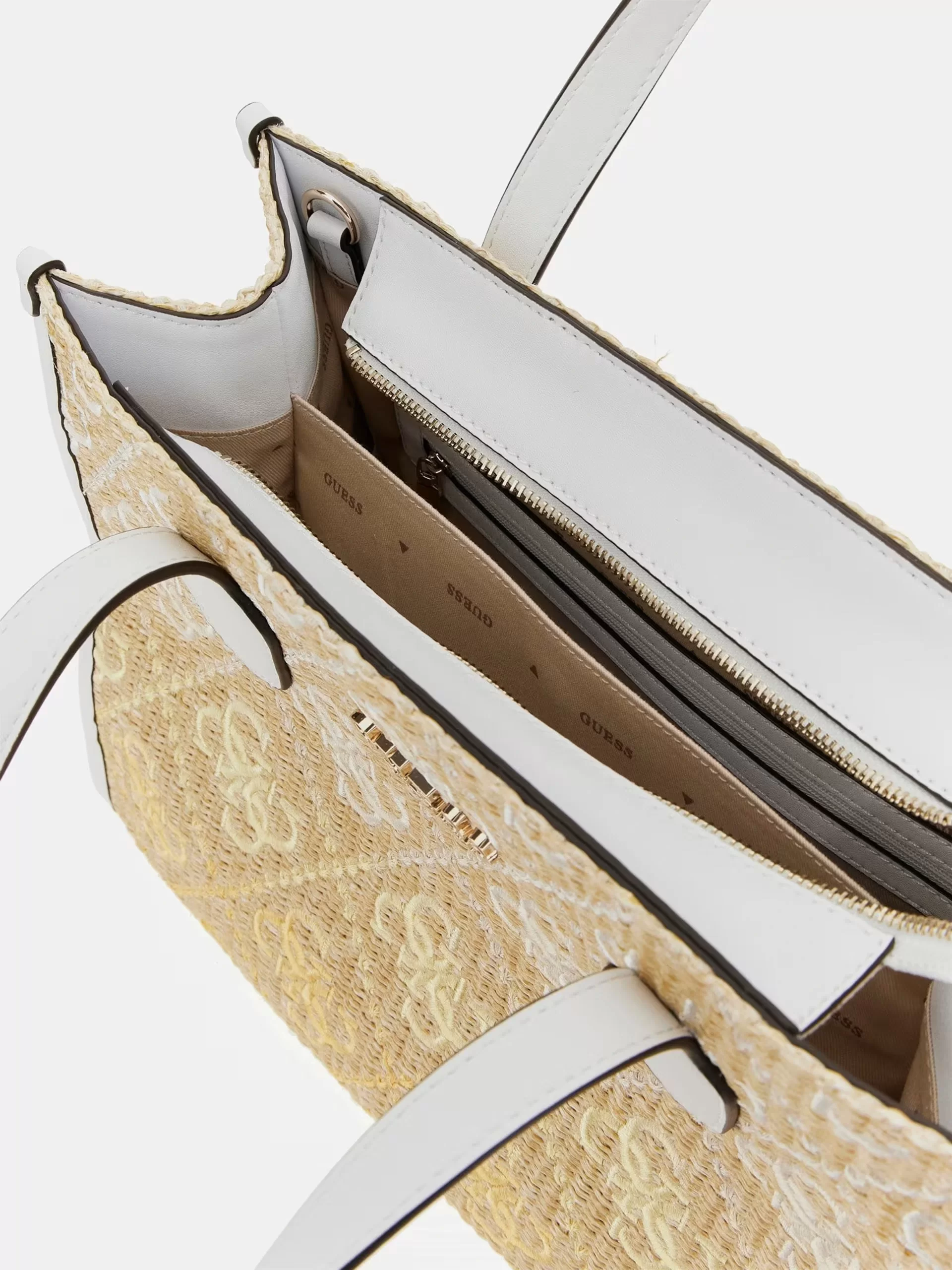 Guess SILVANA 2 COMP TOTE Kadın pembe El Çantası HWSW8665220-CIO