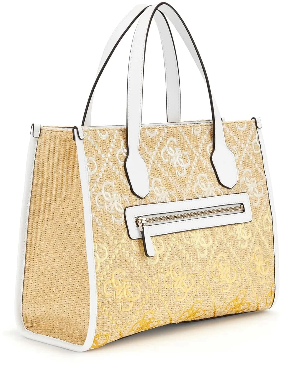 Guess SILVANA 2 COMP TOTE Kadın pembe El Çantası HWSW8665220-CIO