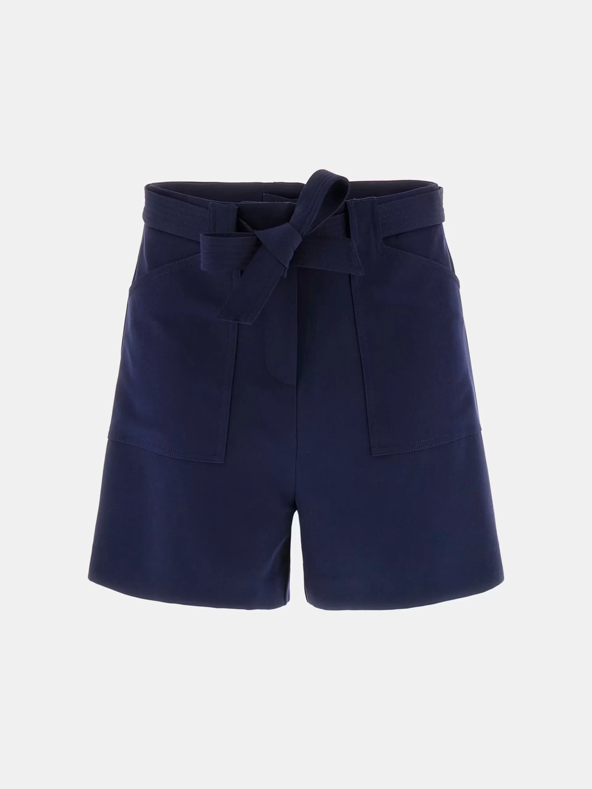 Guess NEW VALENTINA SHORT Kadın Lacivert Şort W5GD0IWH9Y2-G7P1