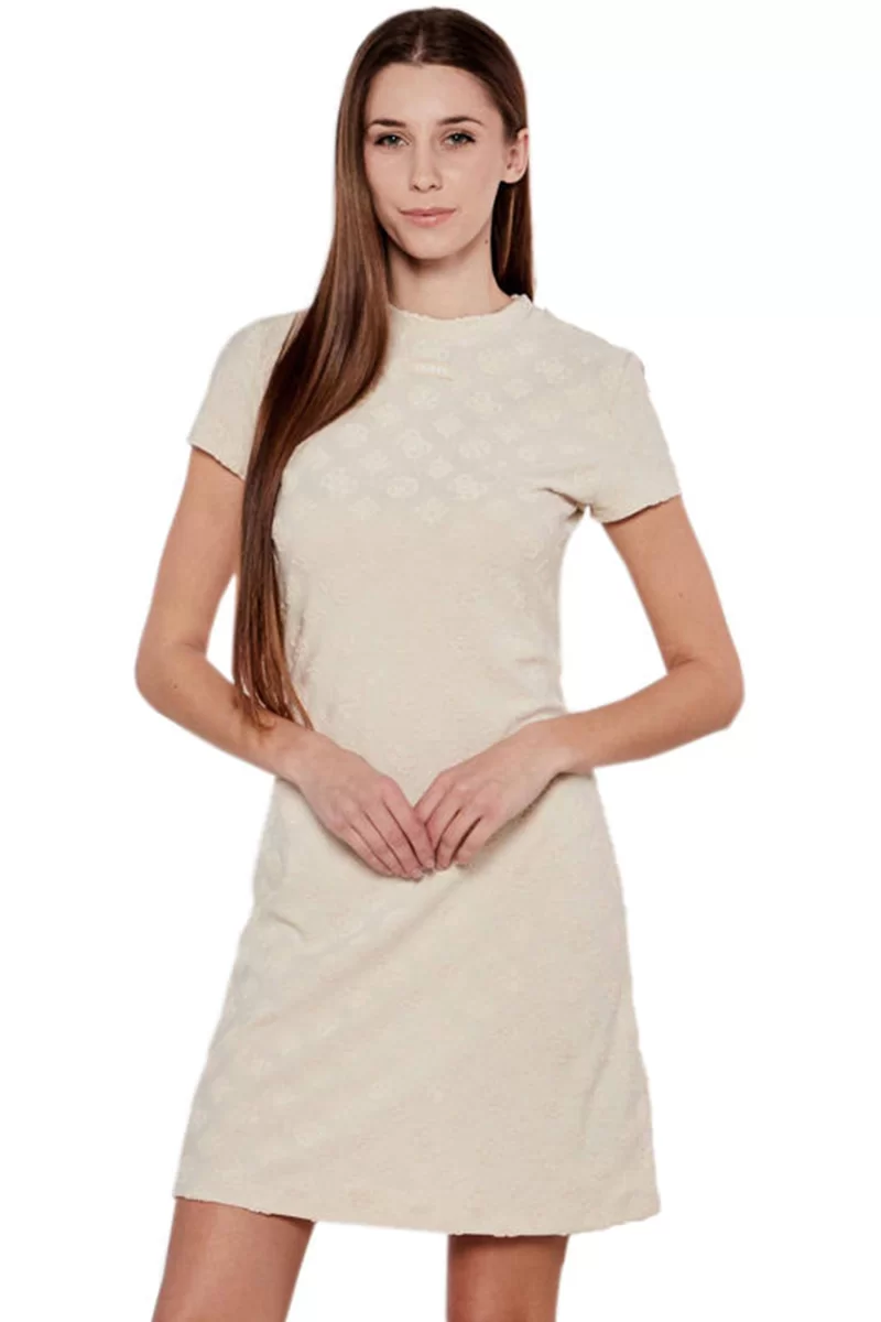 Guess PEONY JACQUARD DRESS Kadın Çok Renkli Elbise V5GK07KCT02-F27G