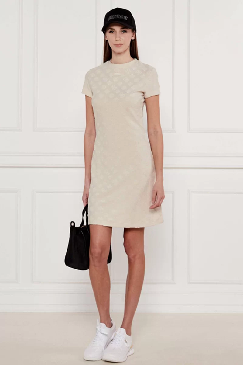 Guess PEONY JACQUARD DRESS Kadın Çok Renkli Elbise V5GK07KCT02-F27G