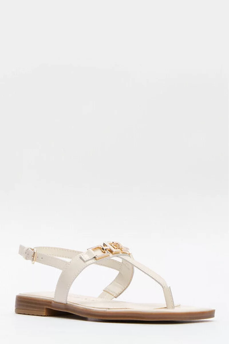 Guess Realıty Kadın Krem Sandalet FLJRELLEA21-CREAM