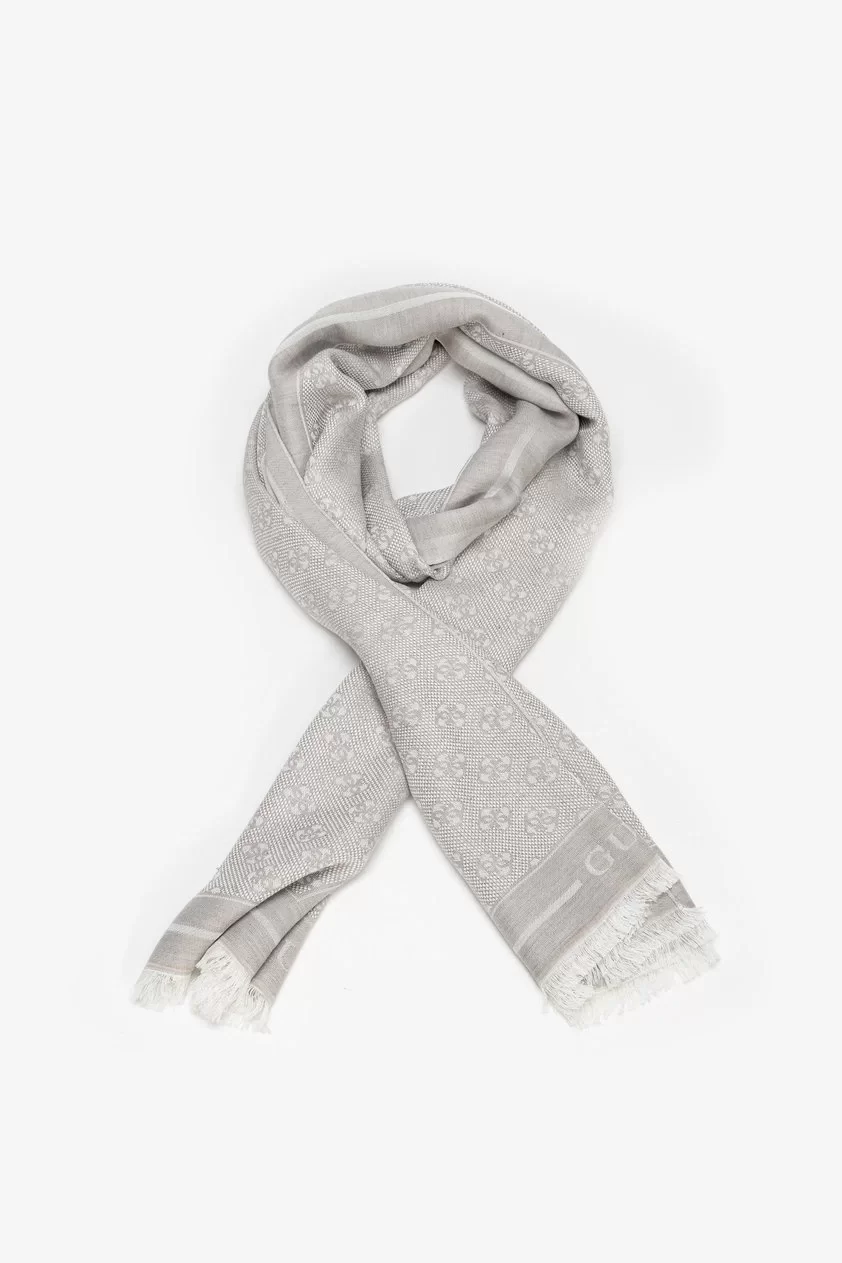 Guess Scarf 75X180 Kadın Gri Şal AW5252VIS03-GLO