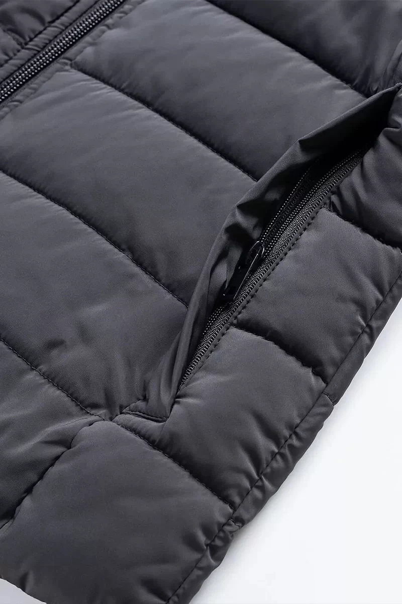 Guess Solıd Heavy Dıann Puffer Jacke Kadın Siyah Mont V4YL04WF3X0-JBLK