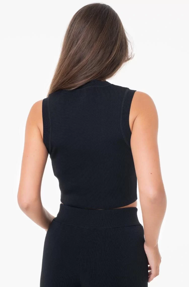 Guess Alexıa Tank Top Kadın Siyah Atlet W4GZ34Z3F40-JBLK