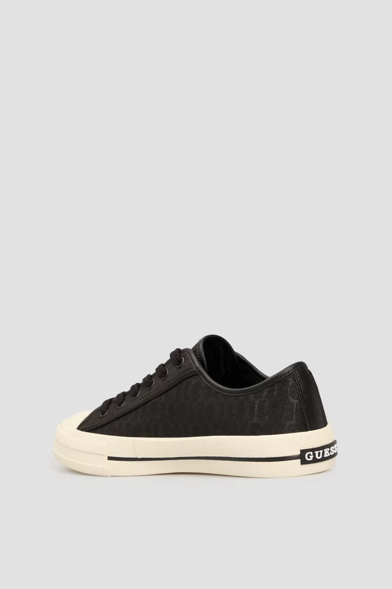 Guess Carey Kadın Siyah Sneaker FLPCARFAL12-BLACK