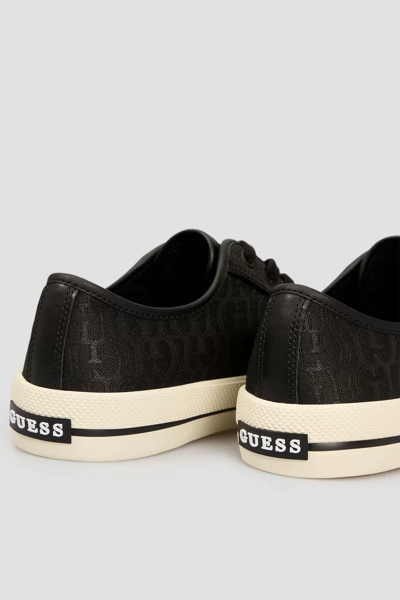 Guess Carey Kadın Siyah Sneaker FLPCARFAL12-BLACK