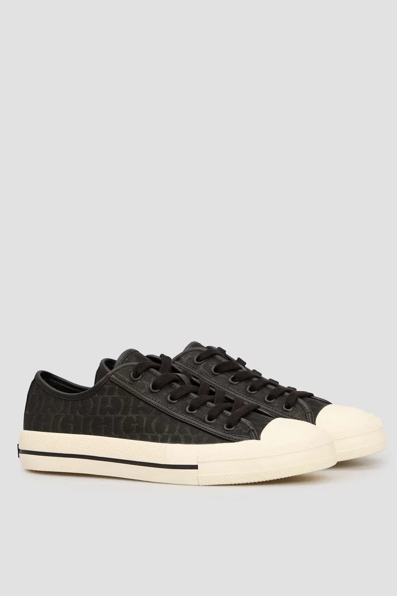 Guess Carey Kadın Siyah Sneaker FLPCARFAL12-BLACK