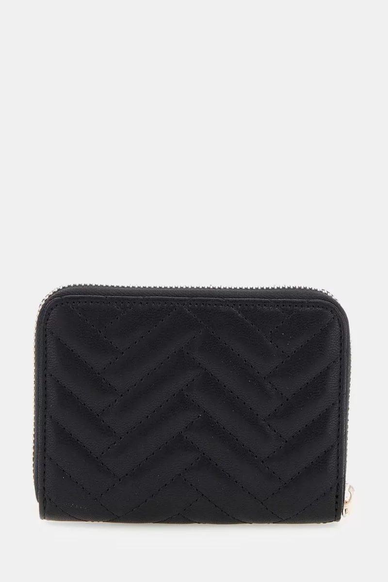 Guess ANNING SLG MEDIUM ZIP AROUND Kadın Siyah Cüzdan SWQG9508140-BLA