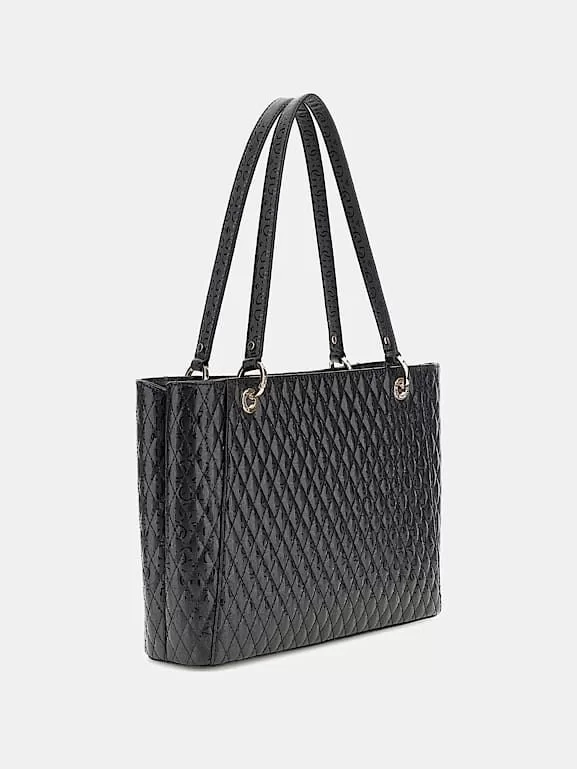 Guess BETULA NOEL TOTE Kadın Siyah El Çantası HWGG9626250-BLA