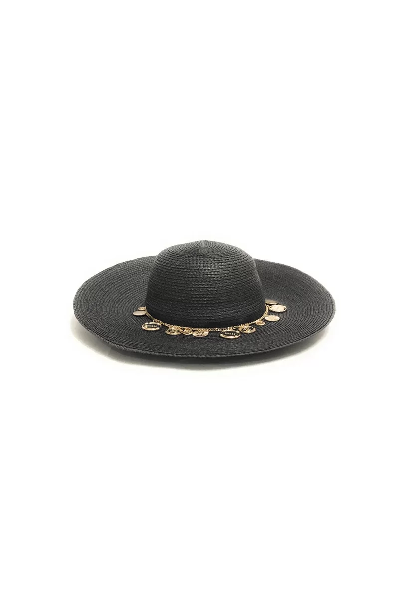 Guess BRIM HAT Kadın Siyah Şapka AW5290NYL01-BLA