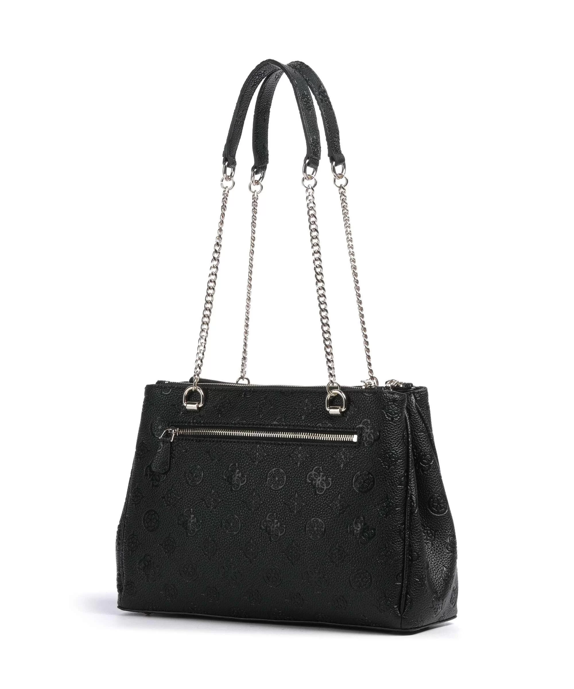 Guess CRESIDIA STATUS SHLDR SATCHEL Kadın Siyah Omuz Çantası HWPG9349090-BLA