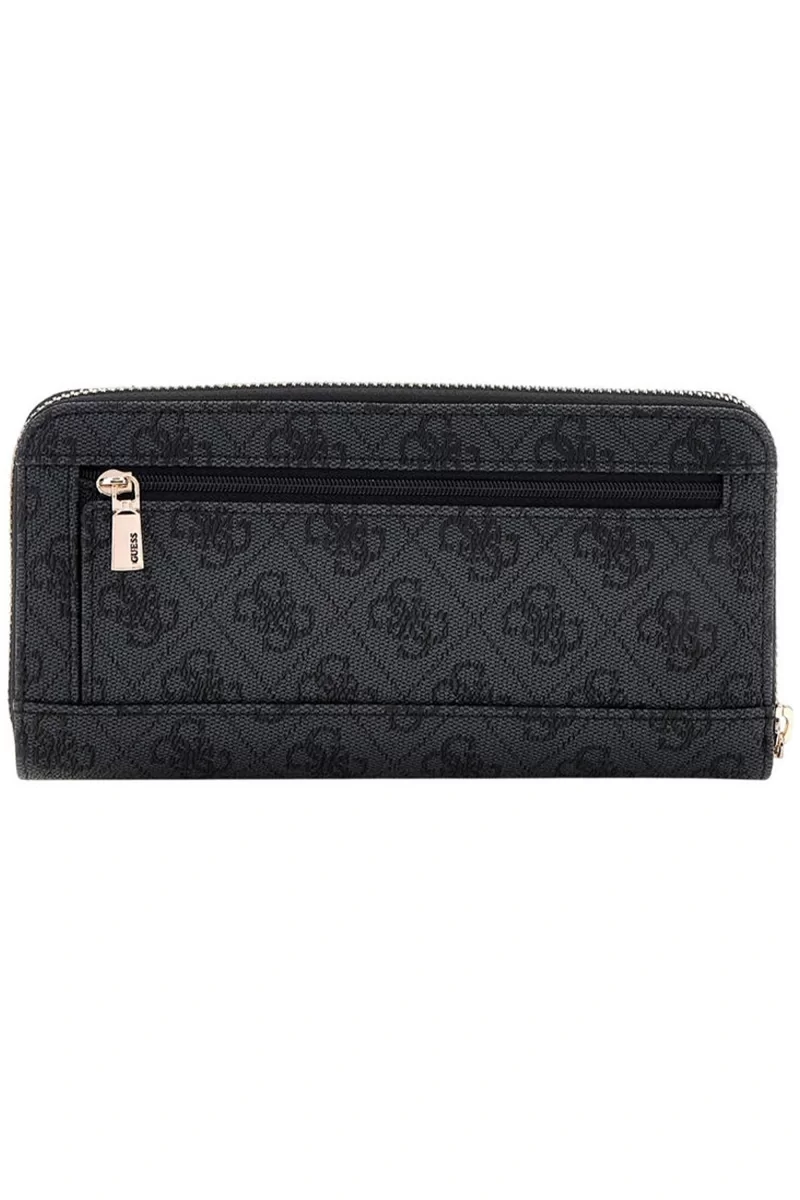 Guess ECO BRENTON SLG LRG ZIP AROUND Kadın Antrasit Cüzdan SWBG8390146-CLO