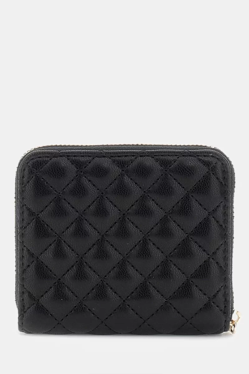 Guess ECO RIANEE SLG SMALL ZIP AROUD Kadın Siyah Cüzdan SWQG9541137-BLA