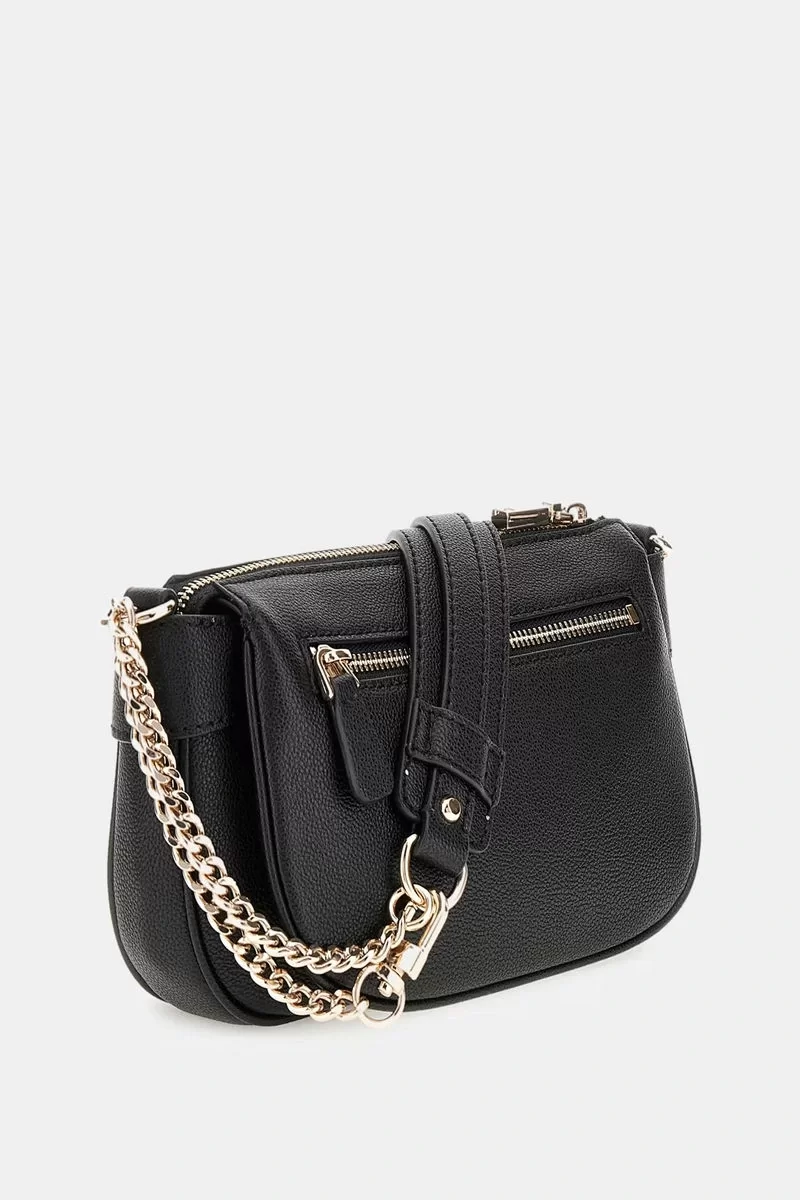 Guess Fedora Shoulder Bag Kadın Siyah Çapraz Çanta HWBG9519170-BLA