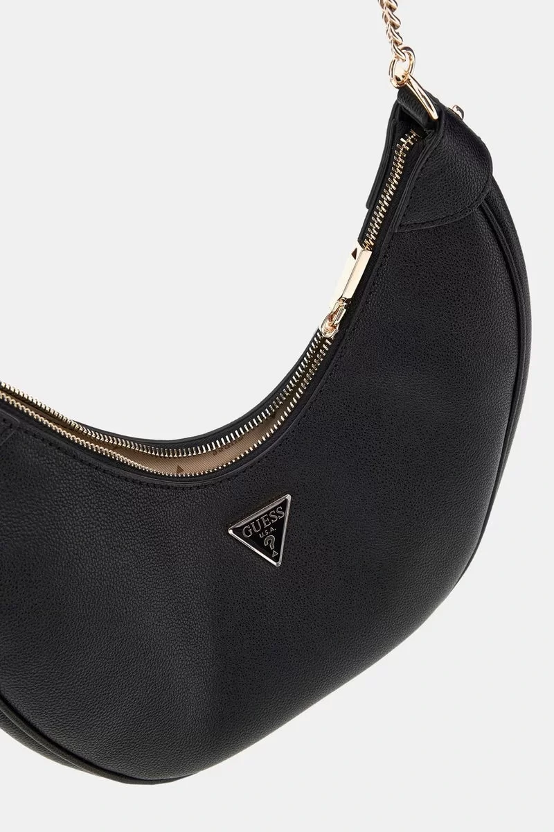 Guess Fedora Hobo Kadın Siyah Omuz Çantası HWBG9519010-BLA