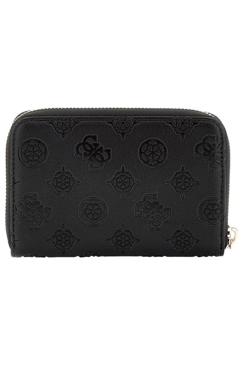 Guess GERTY SLG MEDIUM ZIP AROUND Kadın Siyah Cüzdan SWPD9529140-BLA