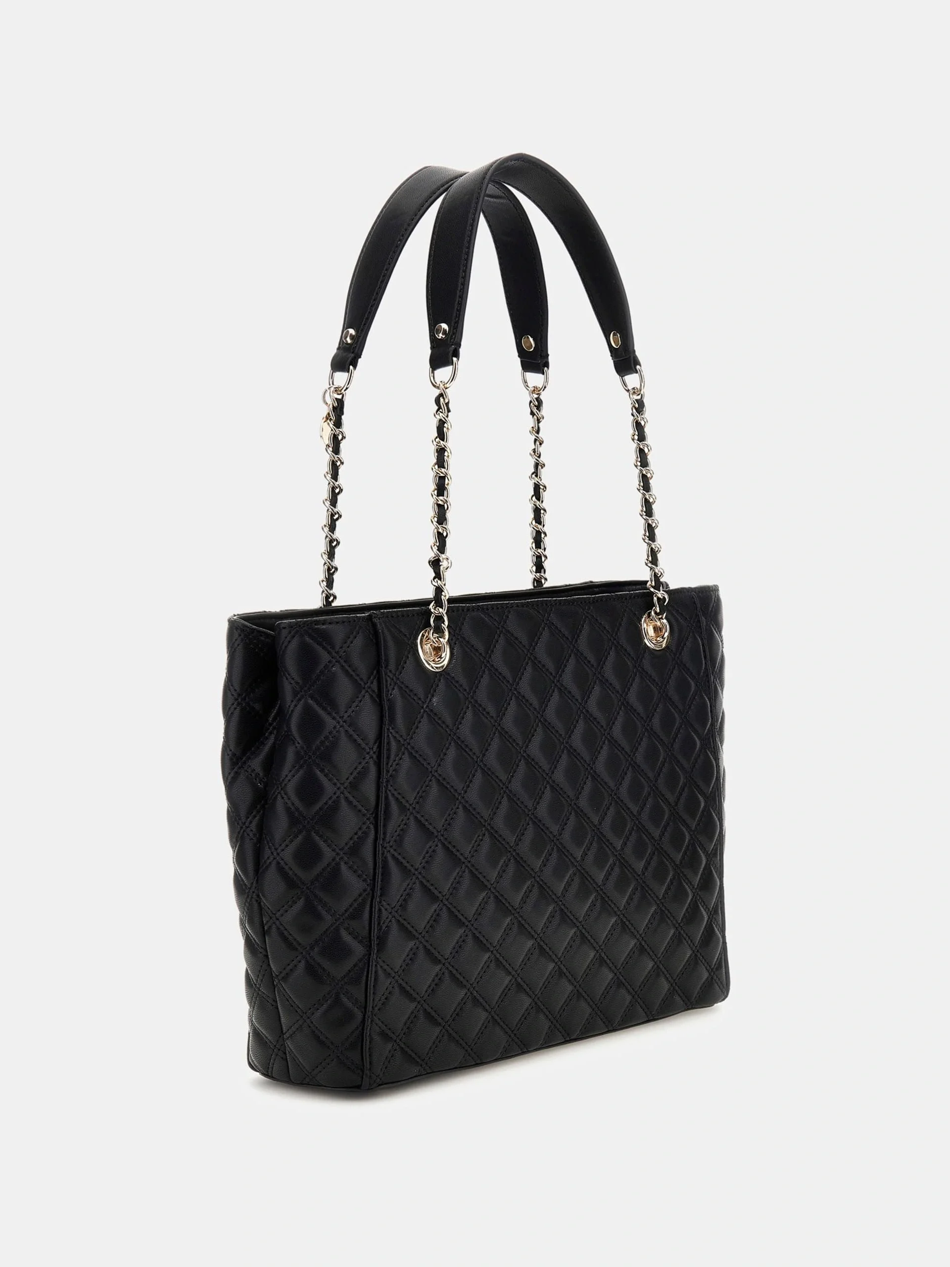 Guess GIULLY LARGE TOTE Kadın Siyah Omuz Çantası HWQG8748240-BLA