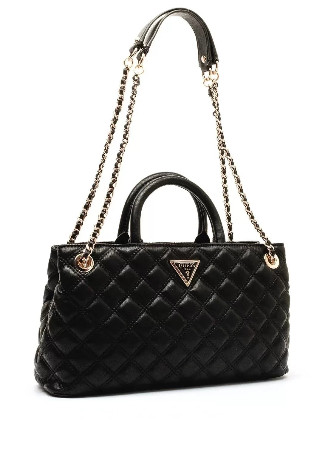 Guess Gıully Gfrıend Shldr Satchel Kadın Siyah Omuz Çantası HWQG8748090-BLA