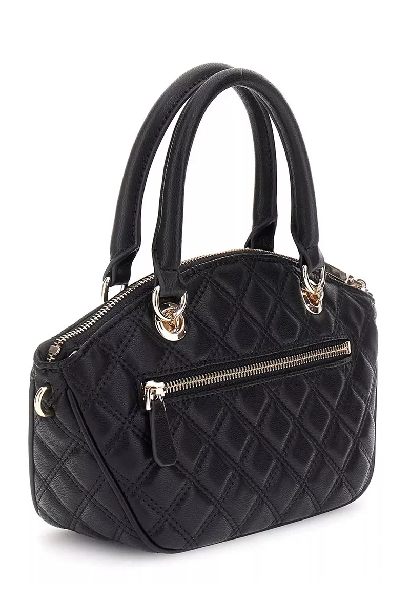 Guess GIULLY MINI SATCHEL Kadın Siyah Mini Çanta HWQG8748760-BLA