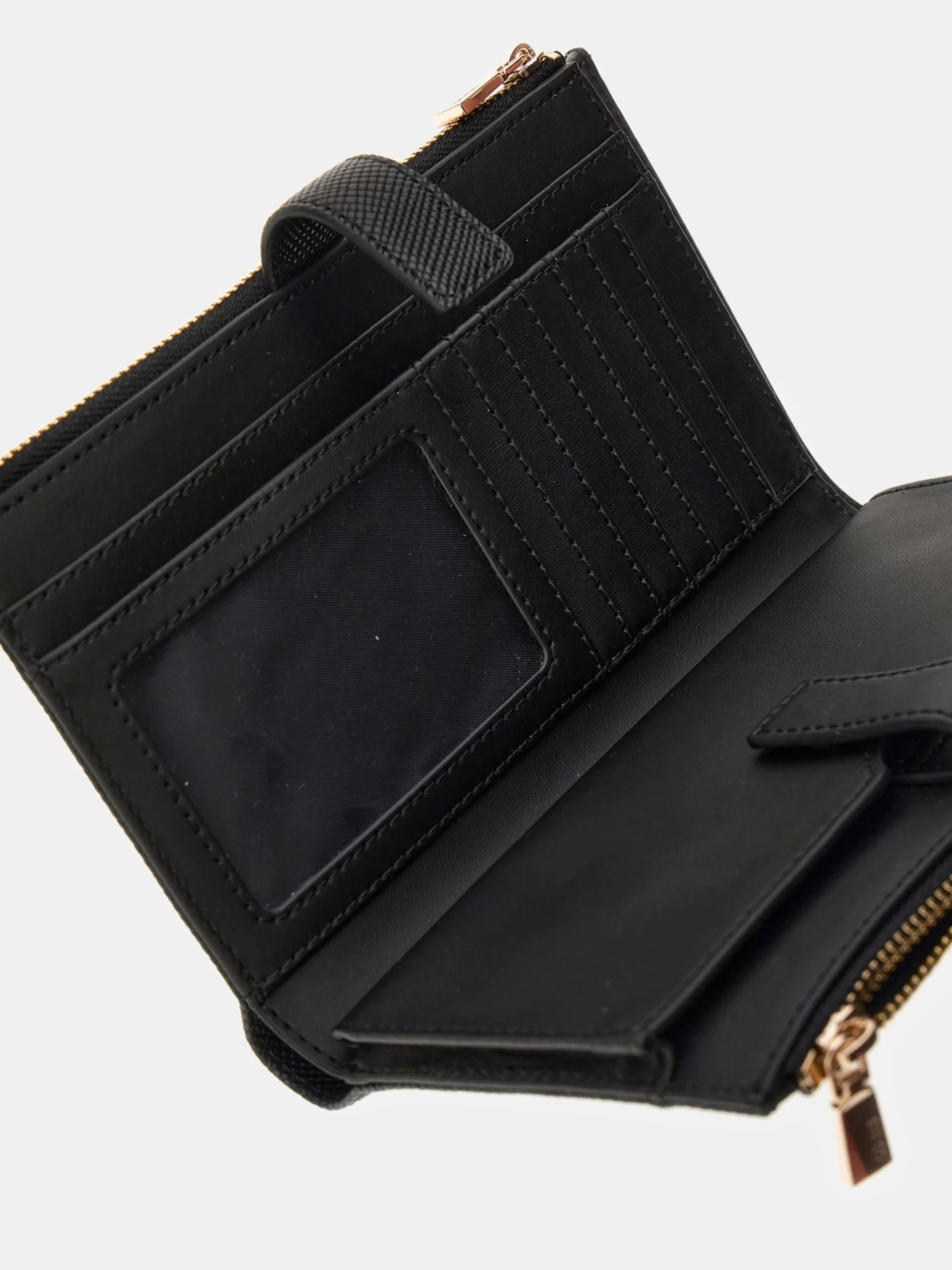 Guess LAUREL SLG DBL ZIP ORGANIZER Kadın Siyah Cüzdan SWZG8500157-BLA