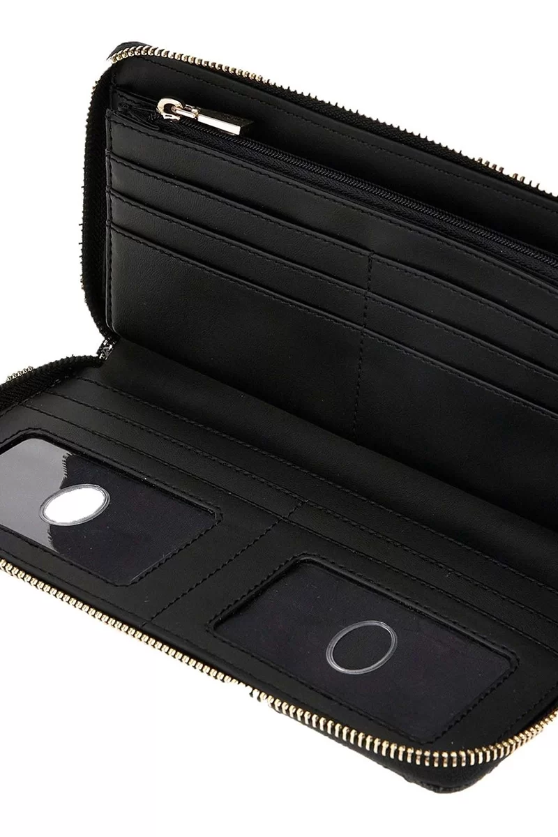 Guess LAUREL SLG CHEQUE ORGANIZER Kadın Siyah Cüzdan SWGG8500163-BLA