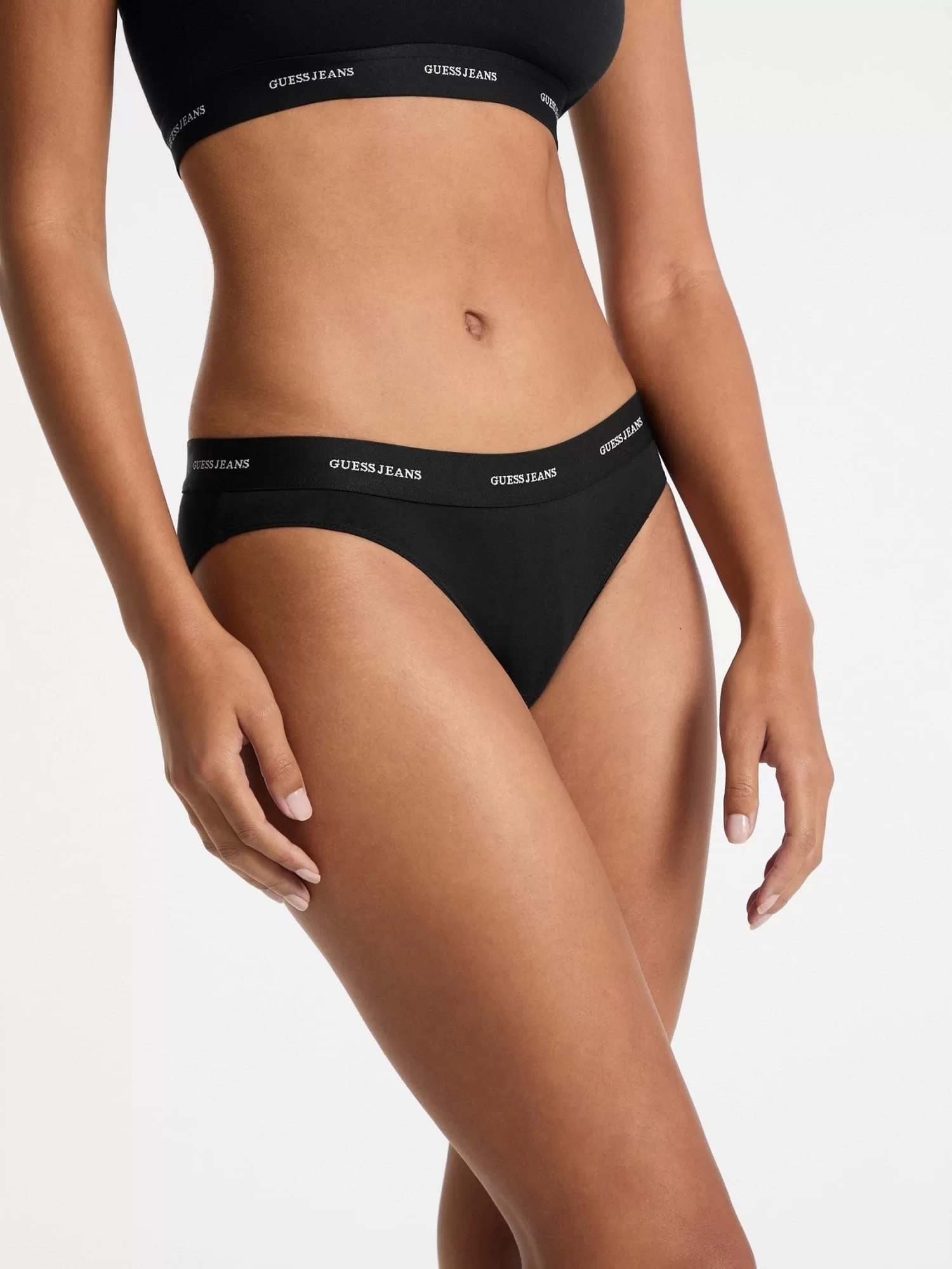 Guess Jeans GJ BRIEF Kadın Siyah İç Çamaşırı W4BZ30KBBU1-JBLK