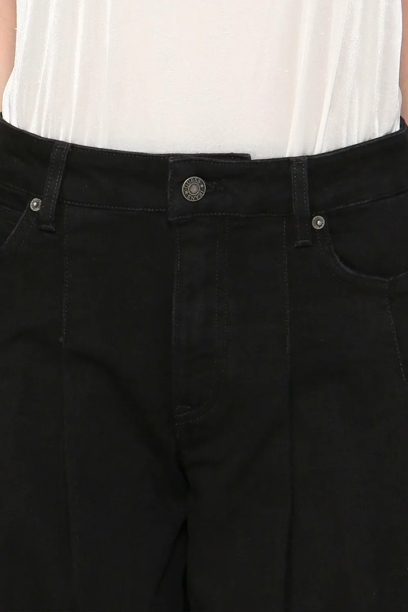 Guess Kadın Siyah Loose Fit Jean W5BA2UD0141-BL4O