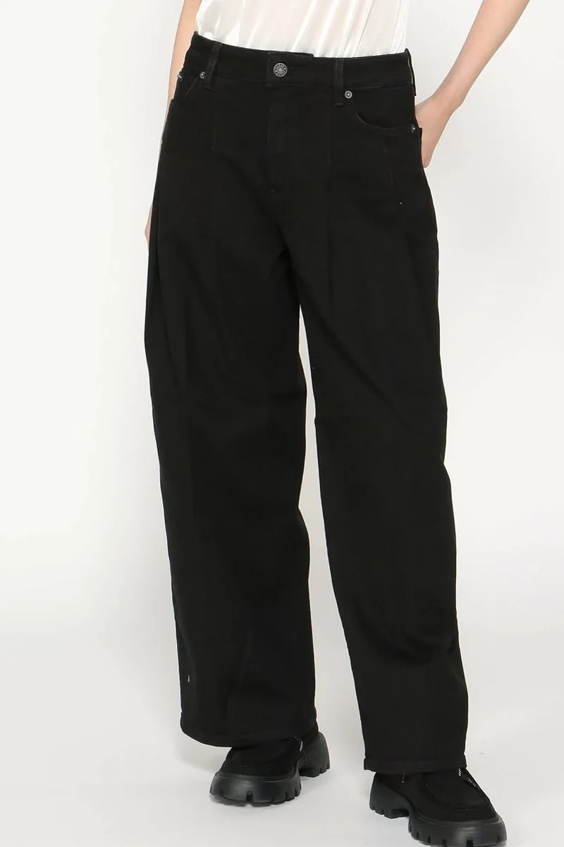 Guess Kadın Siyah Loose Fit Jean W5BA2UD0141-BL4O