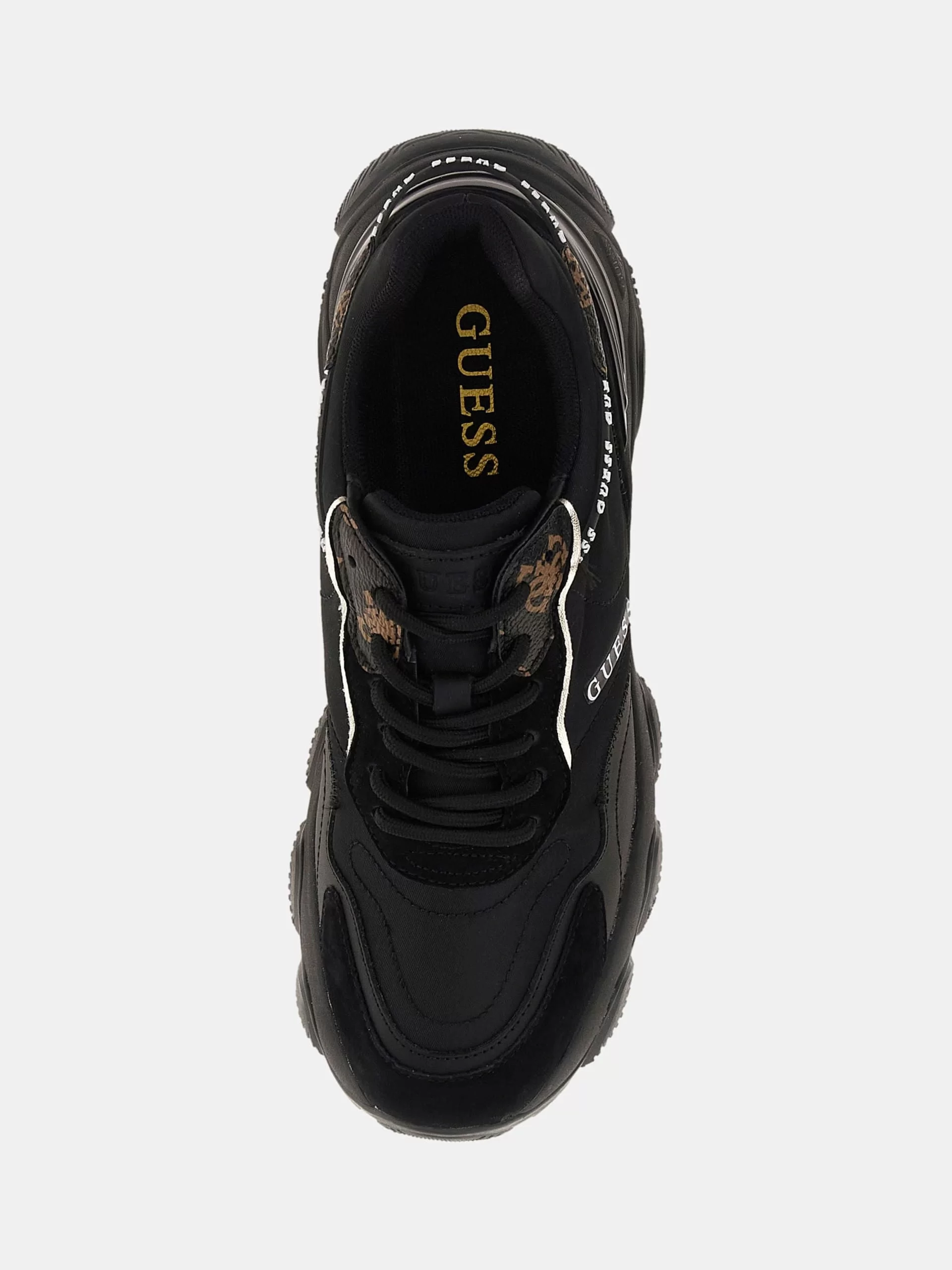 Guess Mıcola Kadın Siyah Sneaker FL7MICFAL12-BLACK