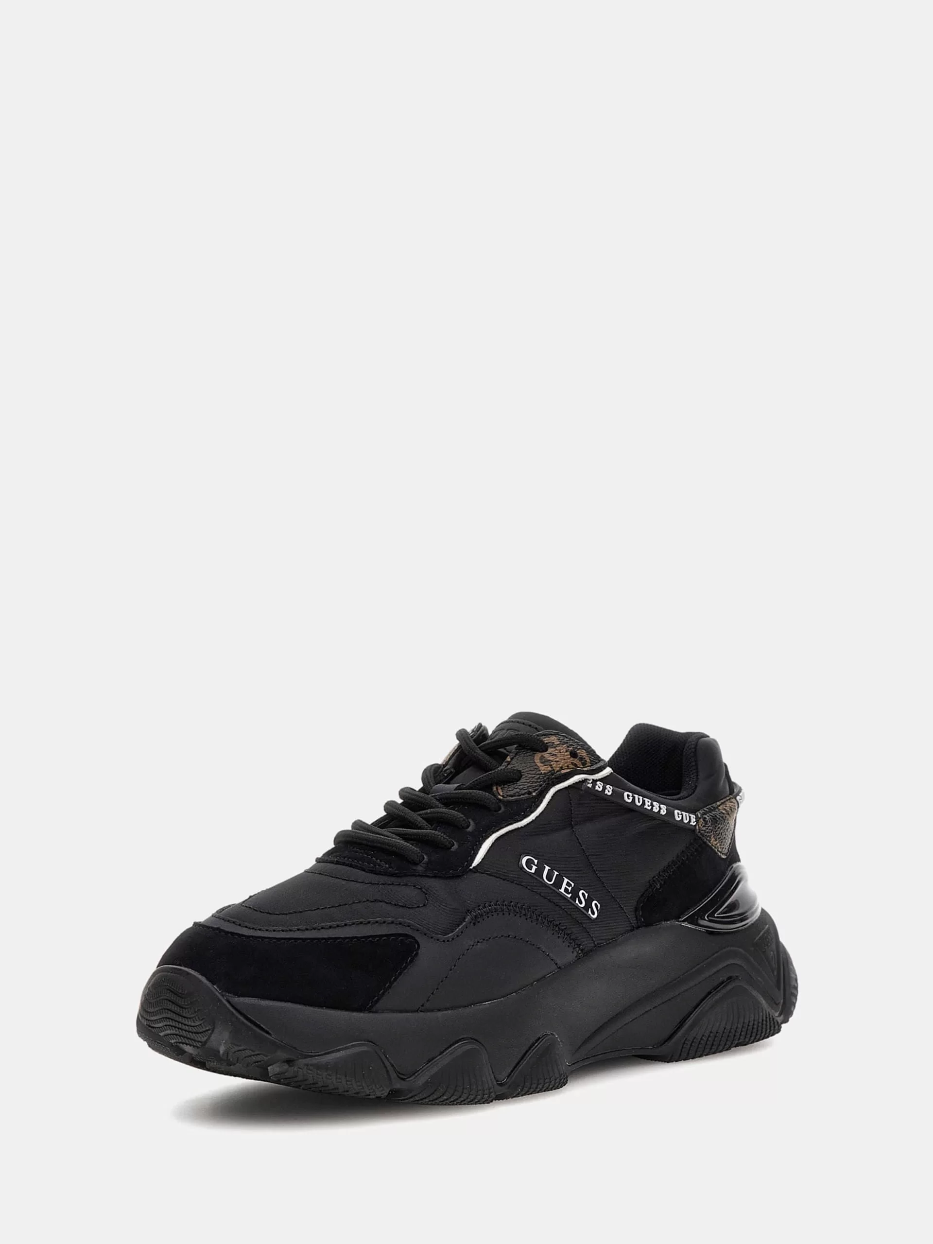 Guess Mıcola Kadın Siyah Sneaker FL7MICFAL12-BLACK