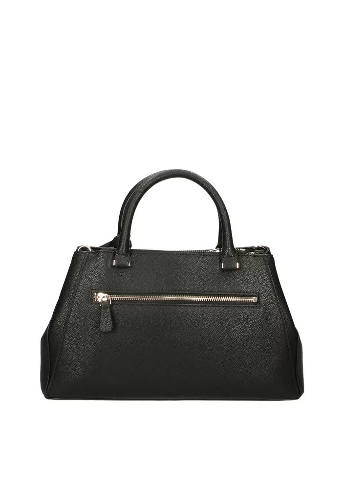 Guess Nastra Socıety Satchel Kadın Siyah El Çantası HWBG9637060-BLA