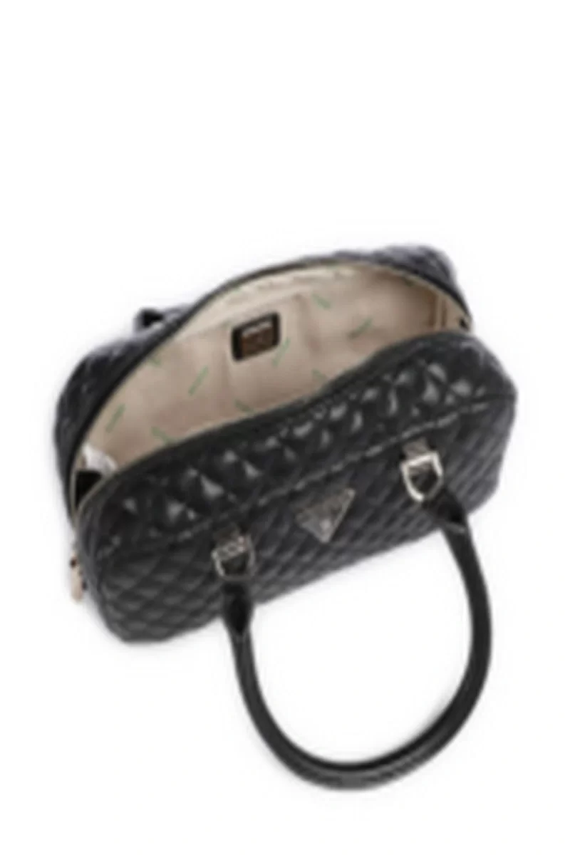 Guess Eco Rıanee Satchel Kadın Siyah El Çantası HWEQG954105-BLA