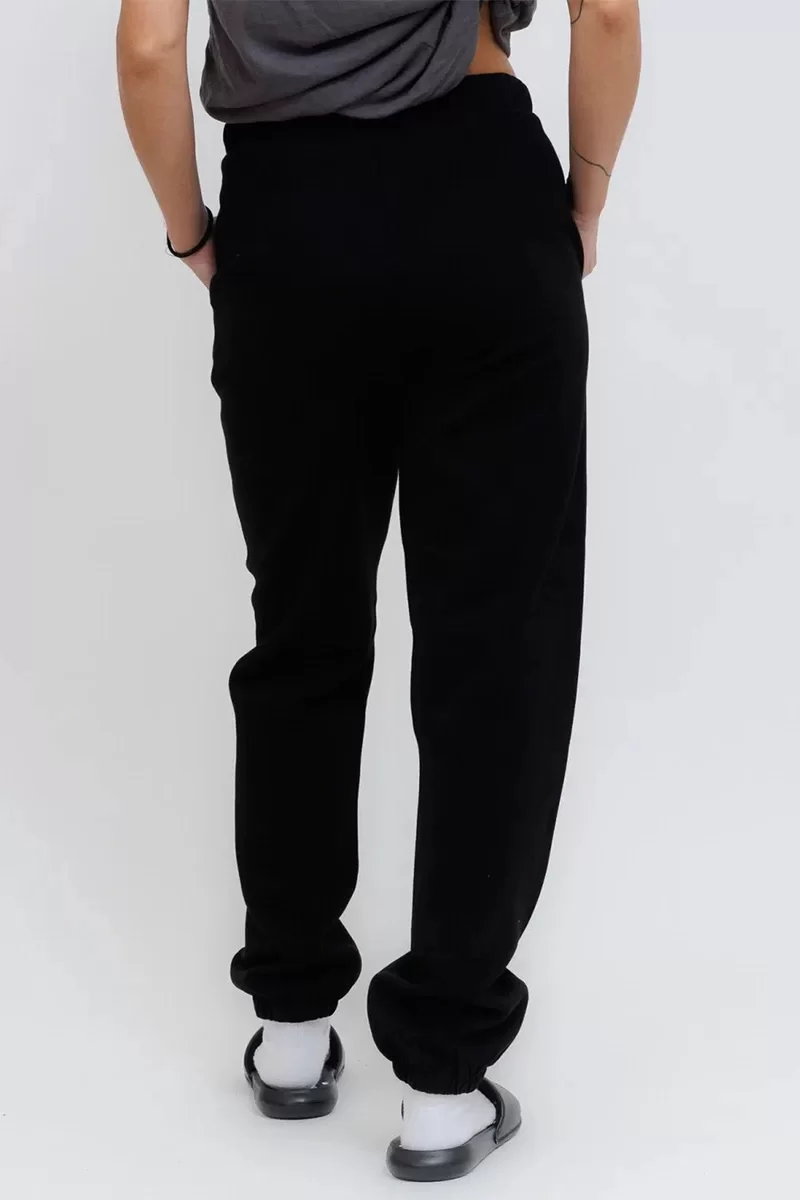 Guess Roberta Cuff Long Pants Kadın Siyah Eşofman Altı V5RB13KC3D2-JBLK