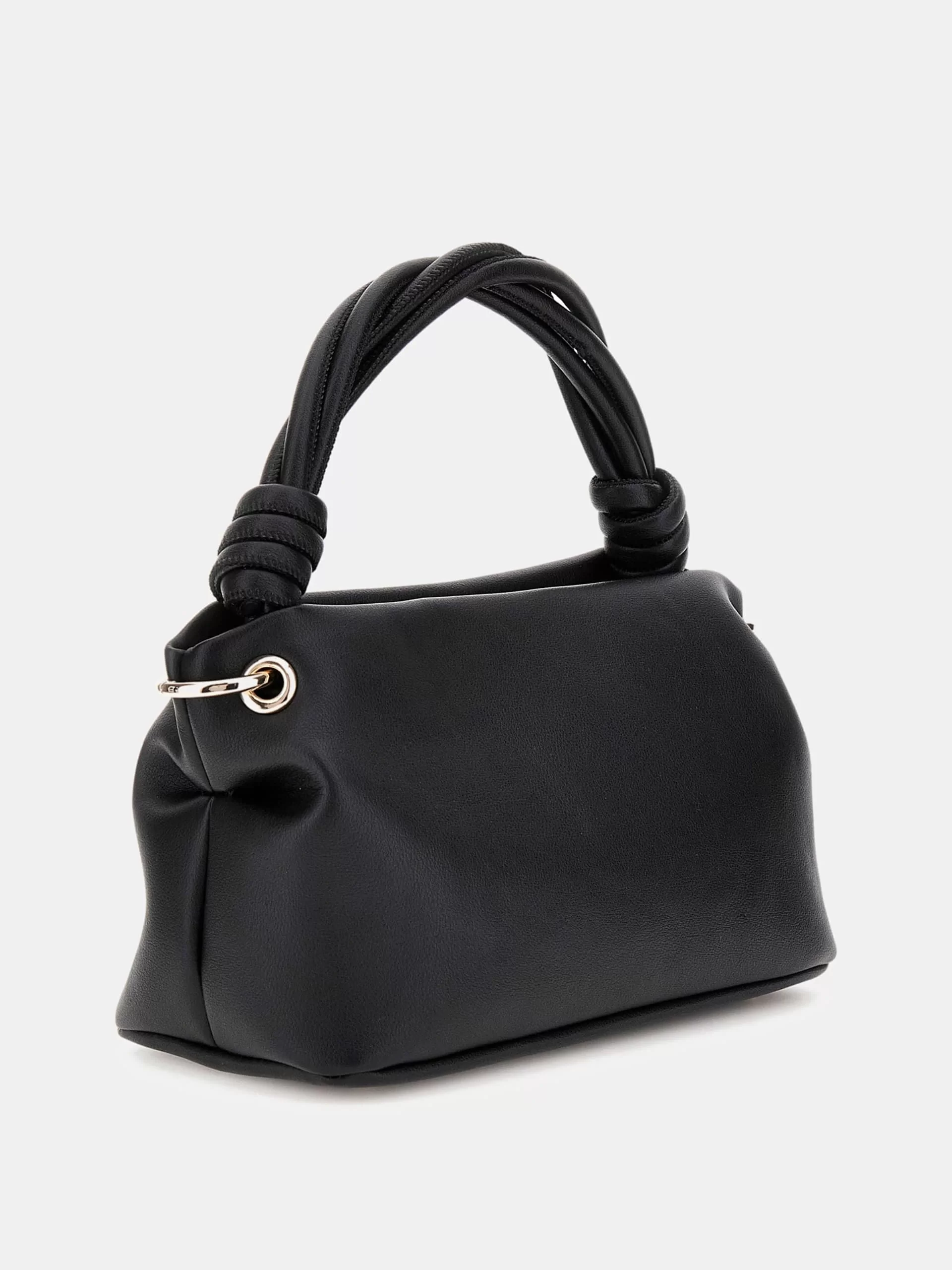 Guess SANSA TOP HANDLE CROSSBODY Kadın Siyah El Çantası HWNG8476110-BLA
