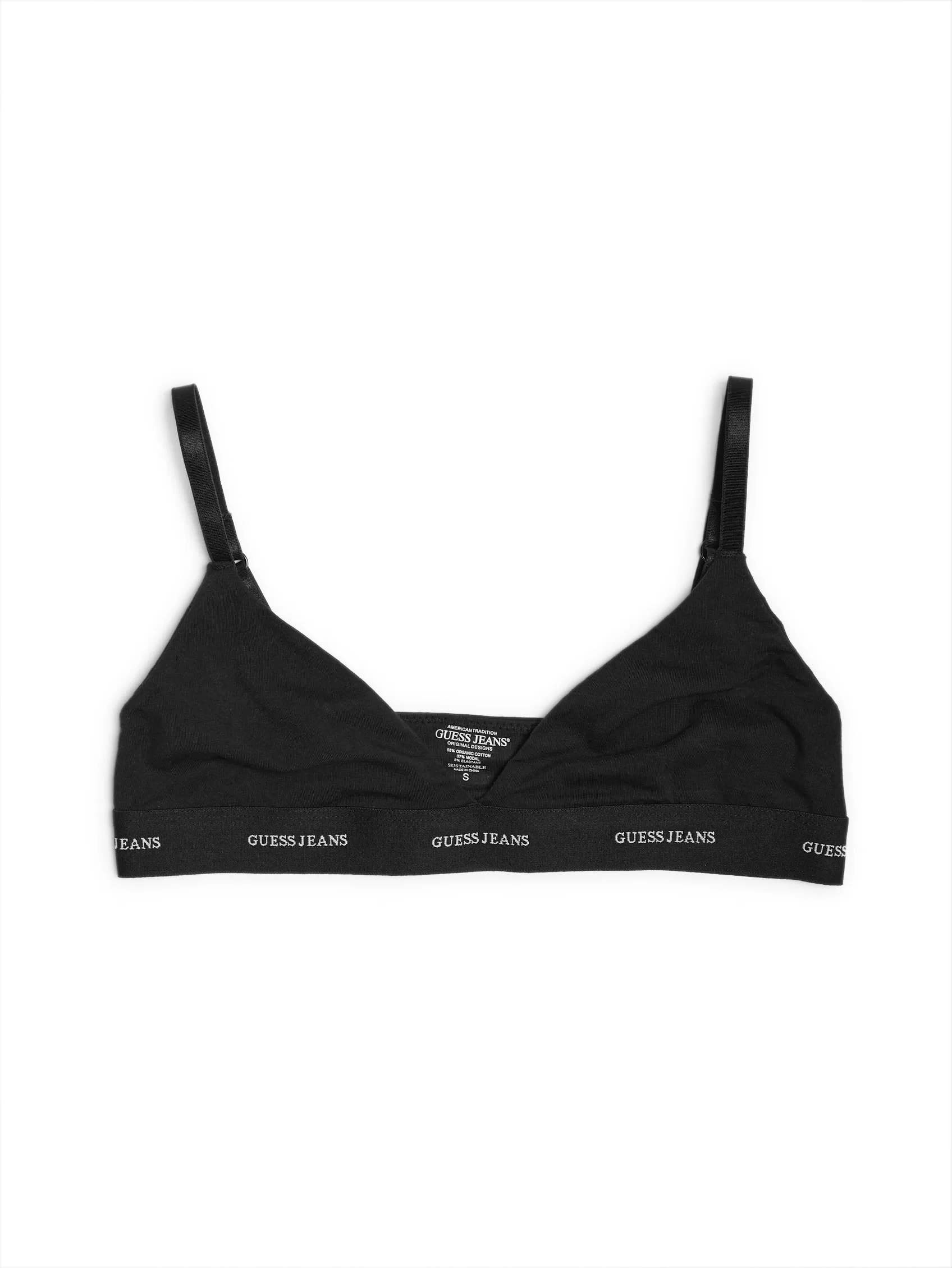 Guess Jeans GJ TRIANGLE Kadın Siyah Bikini W4BZ32KBBU1-JBLK