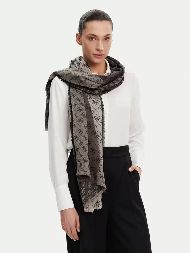 Guess SCARF 65X180 Kadın Siyah Şal AW5312VIS03-BLA