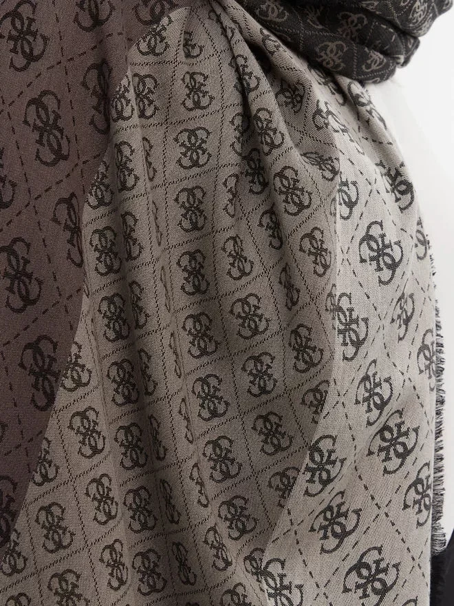 Guess SCARF 65X180 Kadın Siyah Şal AW5312VIS03-BLA