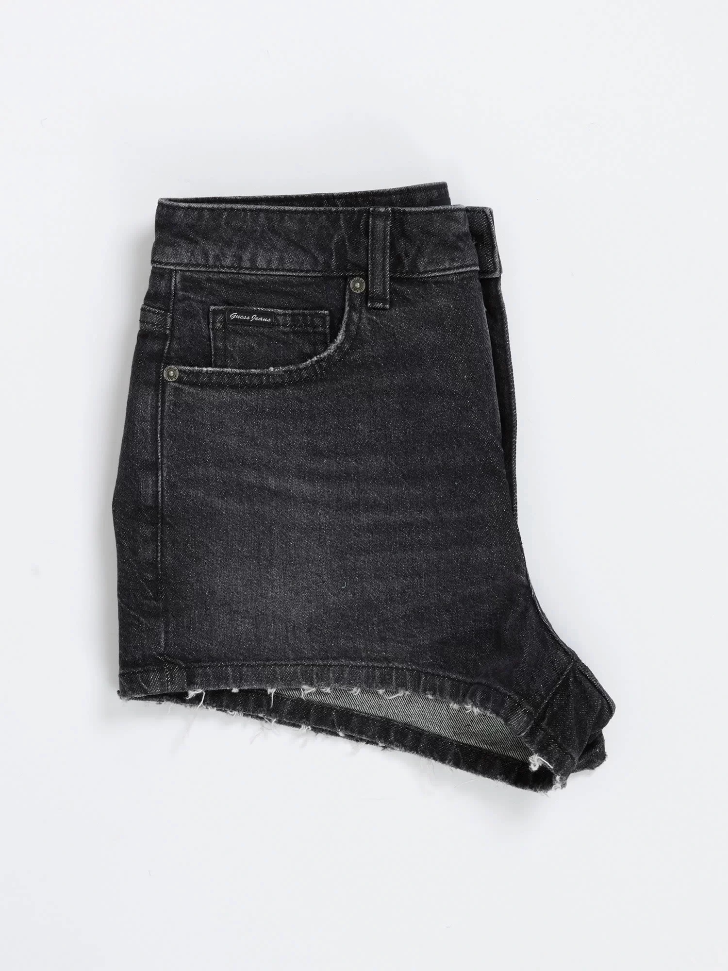 Guess Jeans GJ HIGHWAIST VINTAGE SHORT Kadın Siyah Şort W5GD0YD5M71-GJGE