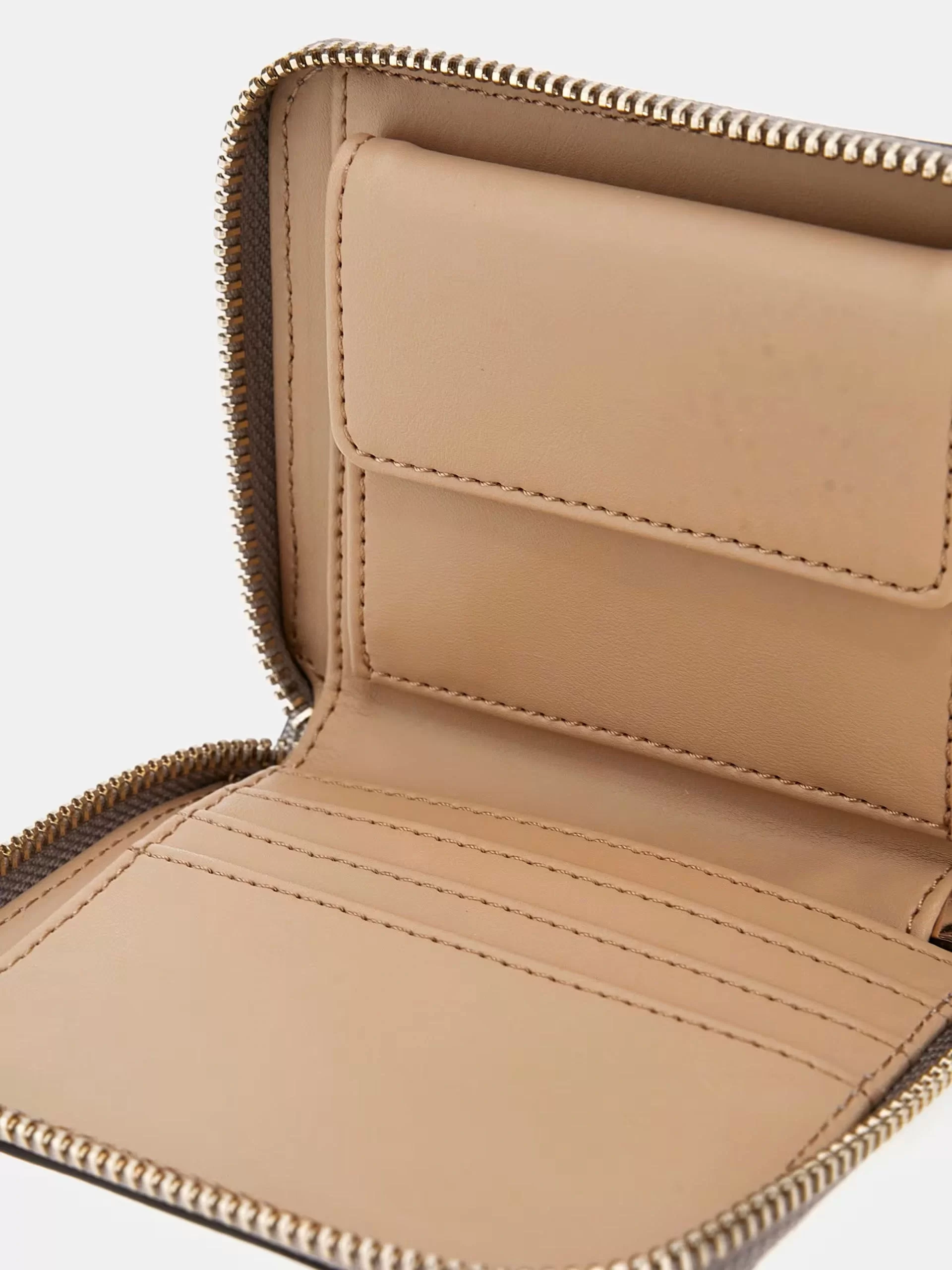 Guess ZAMIRA SLG SMALL ZIP AROUND Kadın Siyah Cüzdan SWSG9629137-DKO