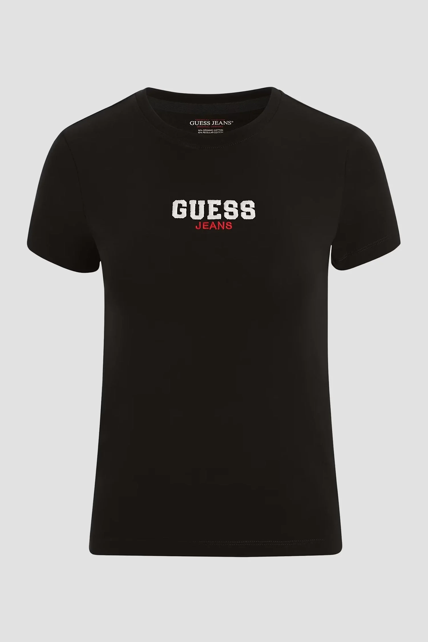 Guess Jeans Kadın Siyah Slim Fit T-Shirt W4YI64KA0H1-JBLK