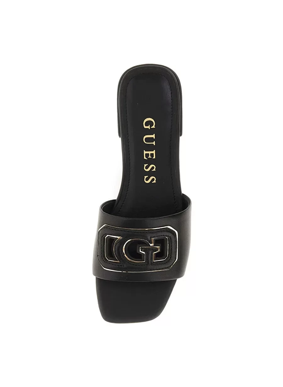 Guess TARISHA Kadın Siyah/Sarı Terlik FLJTARLEA19-BLKGO
