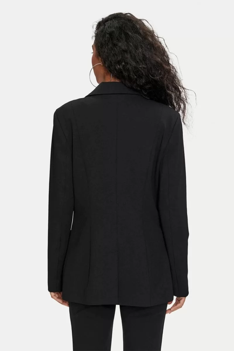 Guess LS NEW CARLY BLAZER Kadın Siyah Blazer Ceket W4YN33KCBO2-JBLK