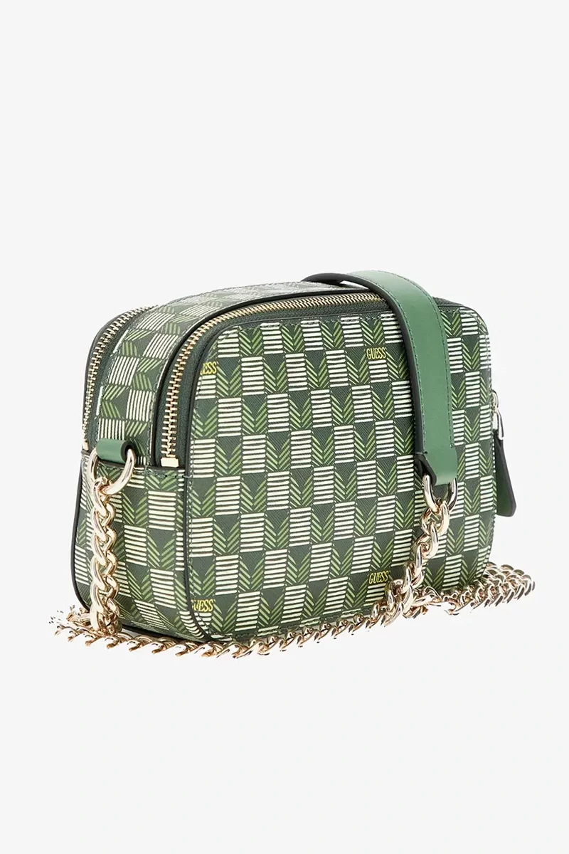 Guess G Wave Camera Crossbody Kadın Yeşil Çapraz Çanta HWJT9344140-GEL