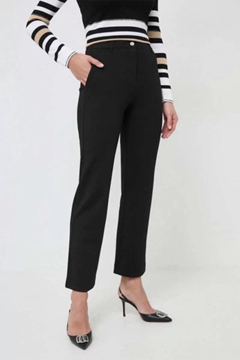 Guess ZOE PANTS Kadın Siyah Pantolon W4RB50KBJP2-JBLK